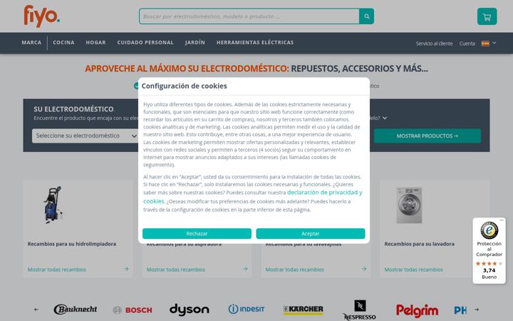 Screenshot of fiyo.es