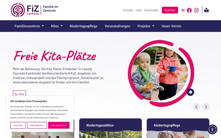 Ekrano kopija fiz-leipzig.de