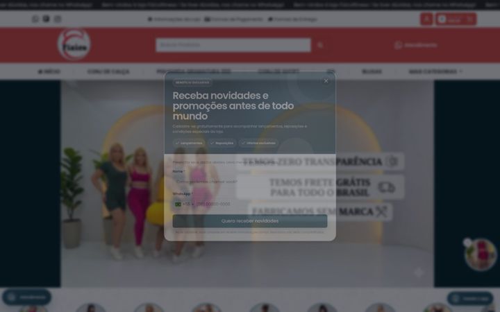 Screenshot ta' fizicofitness.com.br