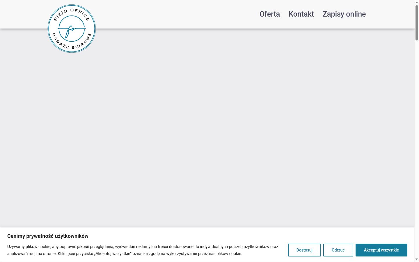 Capture d'écran de la bannière de consentement affichée avant toute interaction