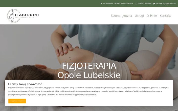Screenshot of fizjo-point.pl