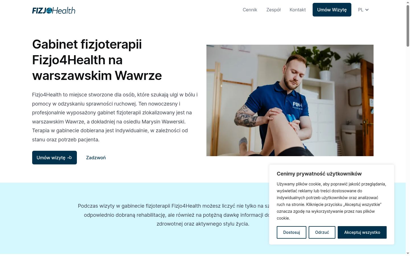 Screenshot van de toestemmingsbanner zoals getoond vóór enige interactie