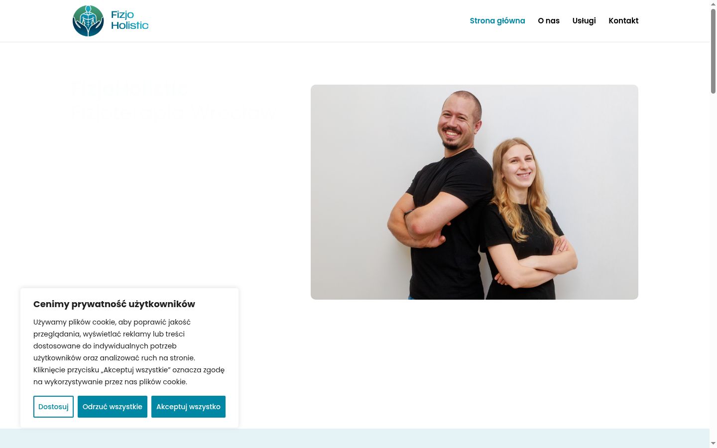 Captura de ecrã do banner de consentimento apresentado antes de qualquer interação