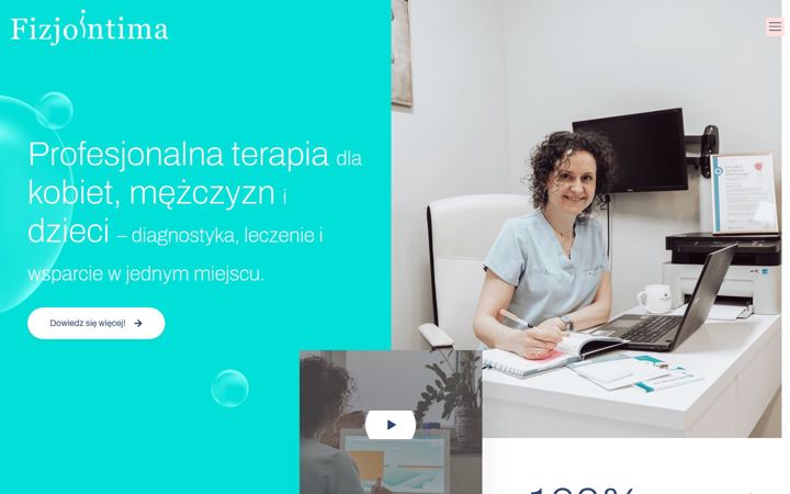 Screenshot of fizjointima.pl