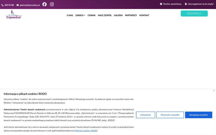 Screenshot of fizjomedicar.pl
