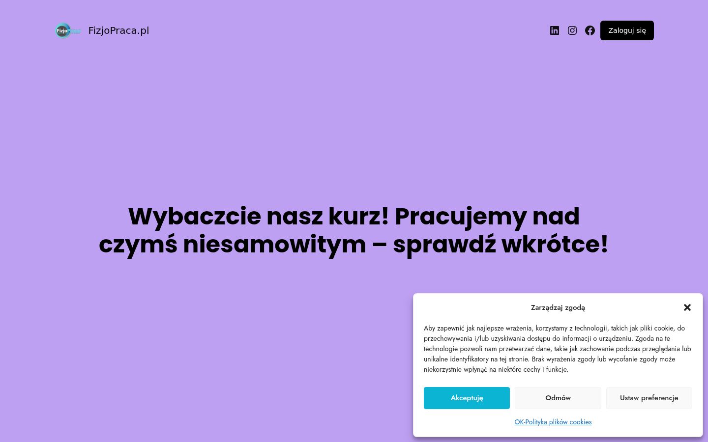 Screenshot tal-banner tal-kunsens muri qabel kwalunkwe interazzjoni