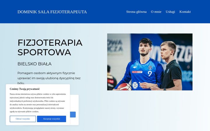 Screenshot of fizjosala.pl