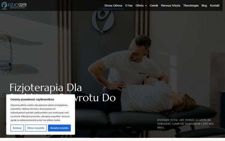Screenshot of fizjoterapianamyslow.com.pl