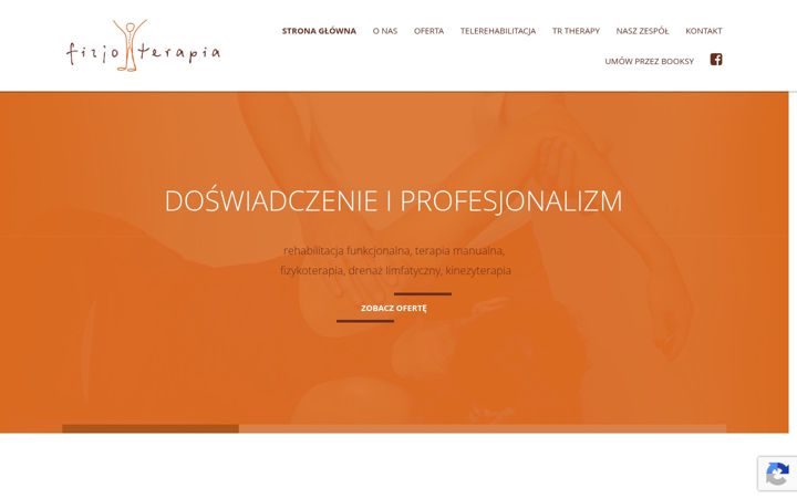 Screenshot of fizjoterapiasportowa.pl