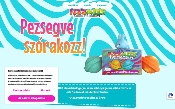 Screenshot of fizzmees.hu