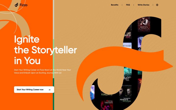 Screenshot of fizzo.org