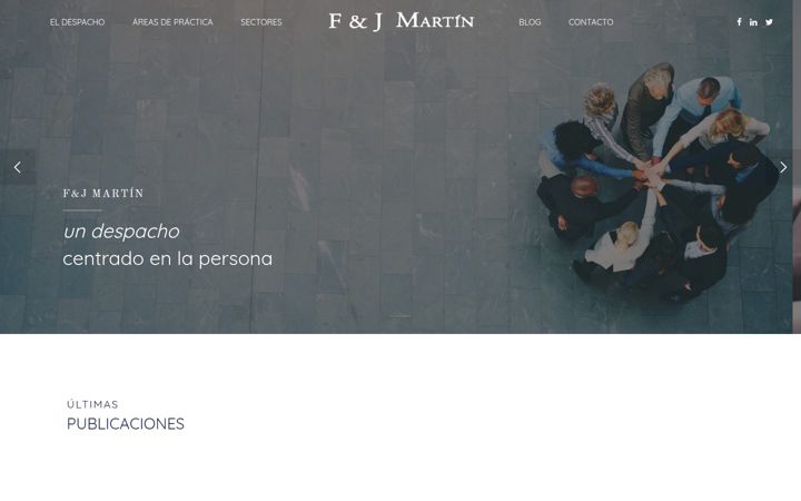 Screenshot of fj-martin.com