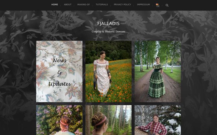 Screenshot of fjalladis.de
