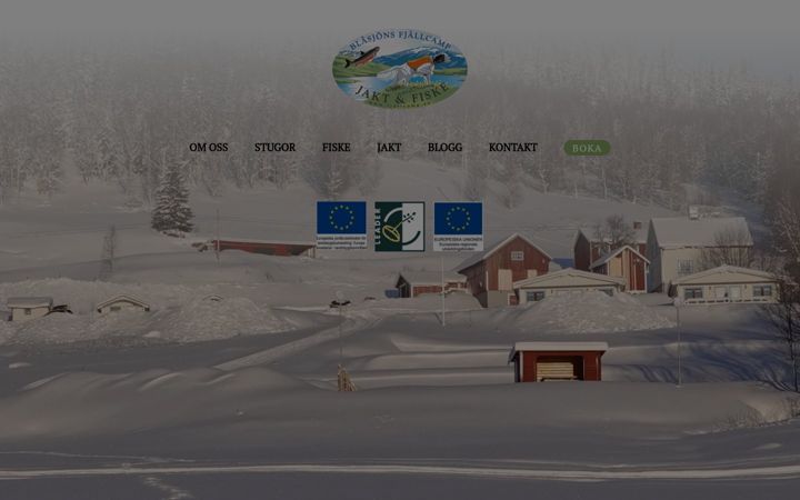 Screenshot of fjallcamp.se