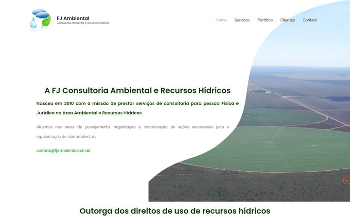 Screenshot ta' fjambiental.com.br