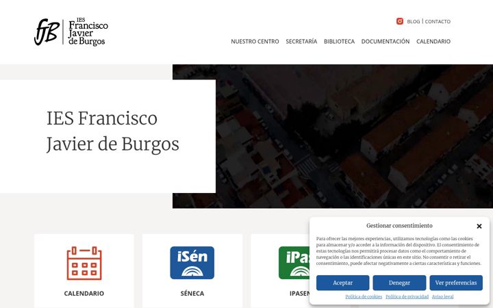 Screenshot ta' fjburgos.es