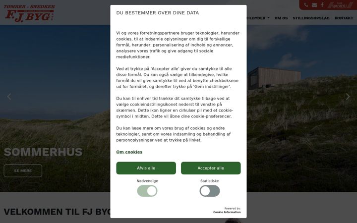 Screenshot of fjbyg.dk