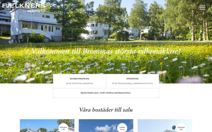 Screenshot of fjelkners.se