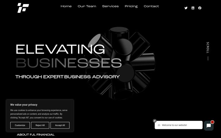 Screenshot ta' fjlfinancial.co.uk