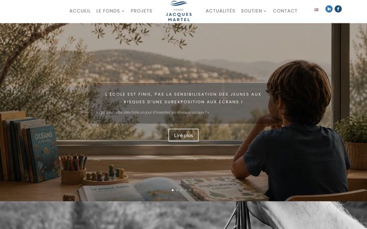 Screenshot of fjmartel.org