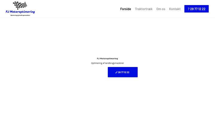 Screenshot of fjmo.dk