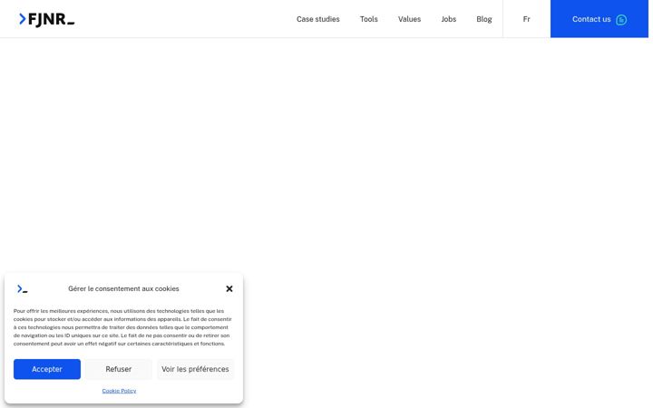 Screenshot di fjnr.ca