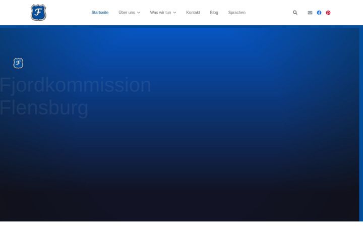 Screenshot of fjordkommission.de