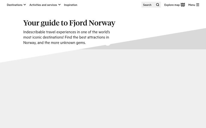 Screenshot of fjordnorway.com