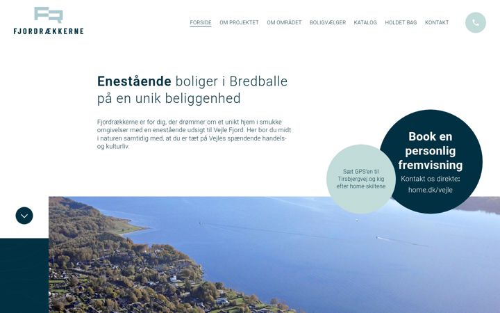 Screenshot of fjordraekkerne.dk
