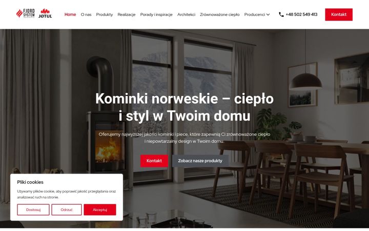 Screenshot of fjordsystem.pl