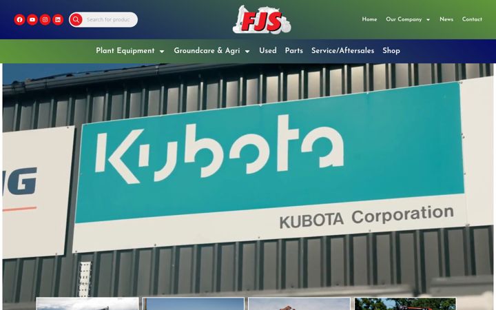 Screenshot of fjs.ie