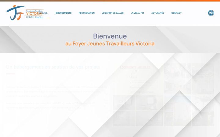 Screenshot of fjt-vichy.fr