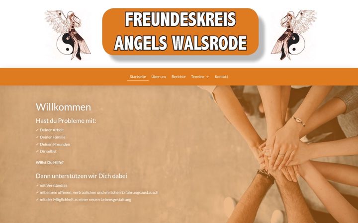 Screenshot of fk-angels.de