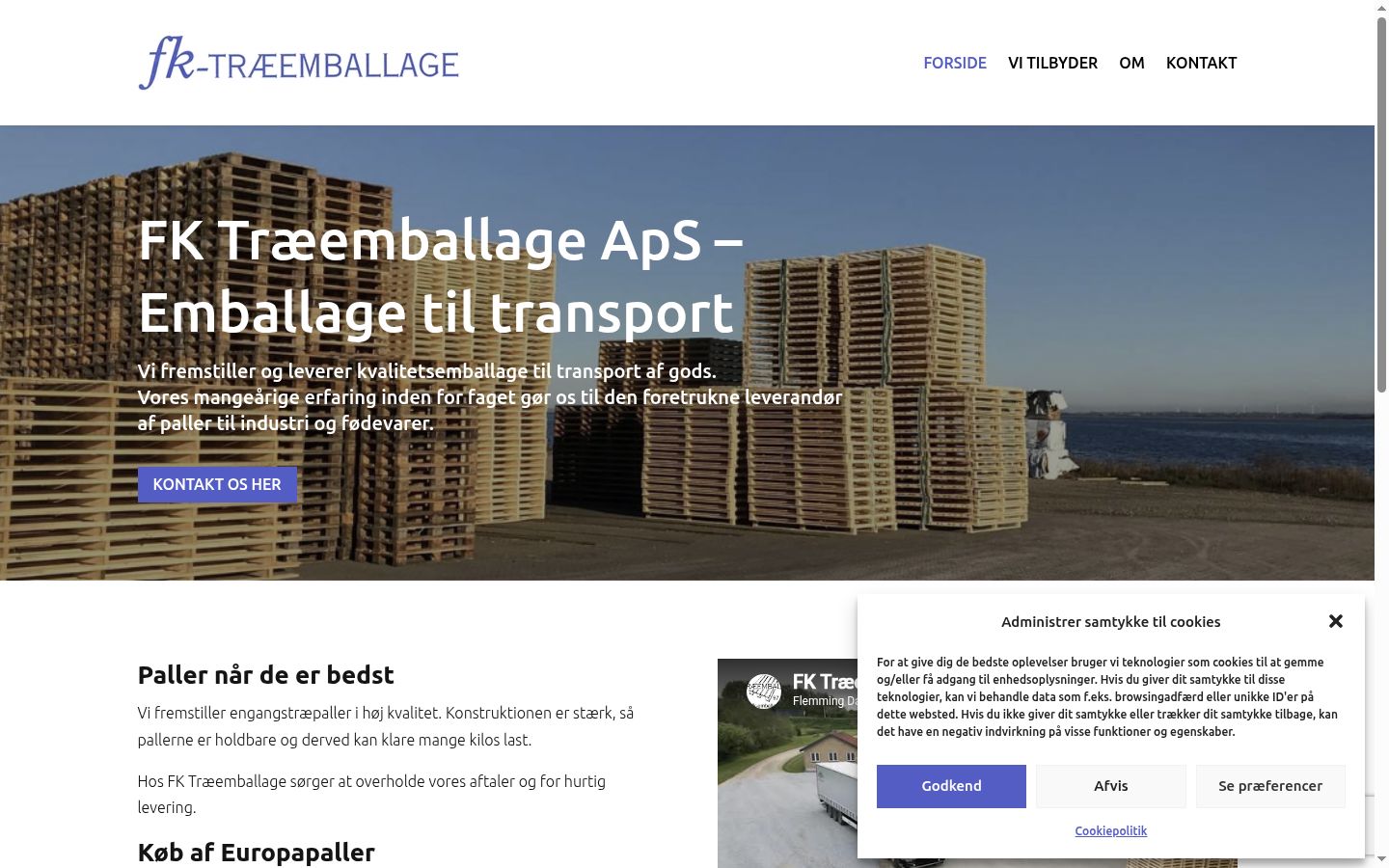 Screenshot tal-banner tal-kunsens muri qabel kwalunkwe interazzjoni