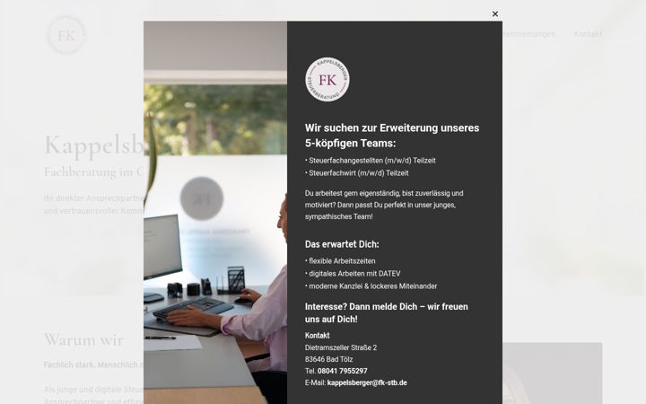 Screenshot of fk-stb.de