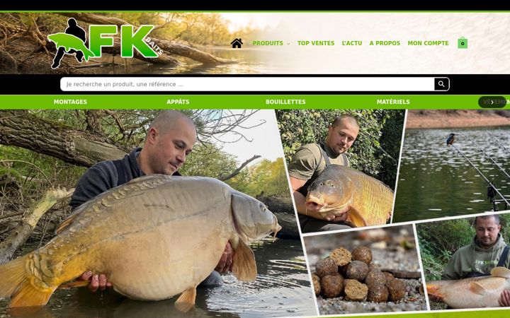 Screenshot of fkbaits.fr