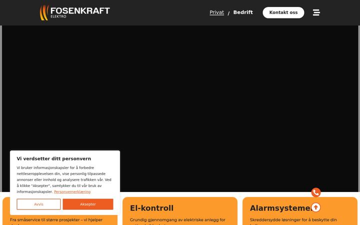 Screenshot of fkel.no