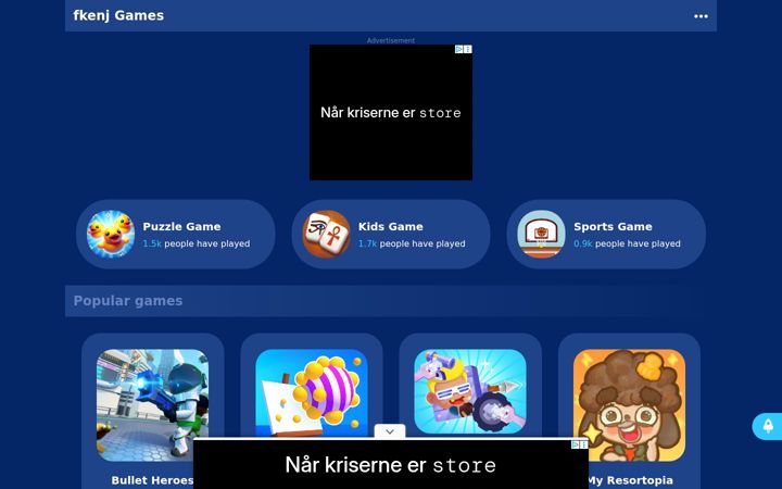 Screenshot of fkenj.top