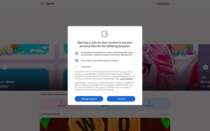 Screenshot of fkerf.top