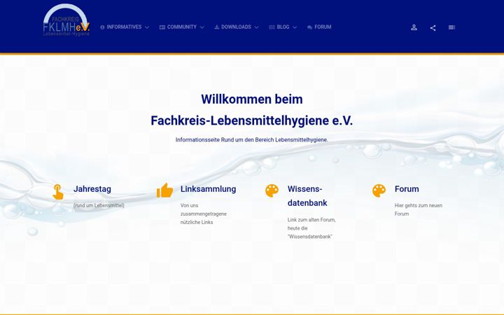 Screenshot of fklmh.de