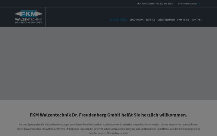 Screenshot of fkm-walzen.de