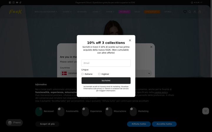 Screenshot of fkofficial.it