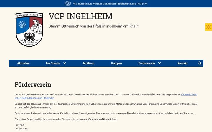 Screenshot of fkohp.de