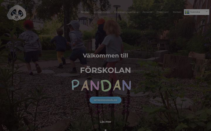 Screenshot of fkpandan.se