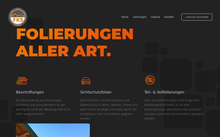 Screenshot of fks-gap.de