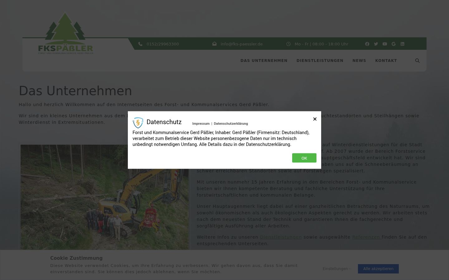 Zrzut ekranu banera zgody wyświetlanego przed jakąkolwiek interakcją
