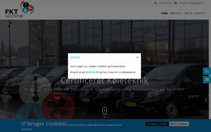Screenshot of fkt-vvsogklima.dk