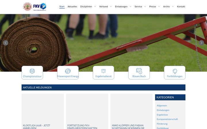 Screenshot of fkvonline.de