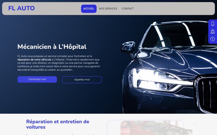 Screenshot of fl-auto.fr