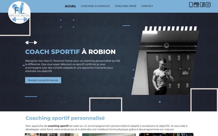 Screenshot of fl-coach-sportif.fr